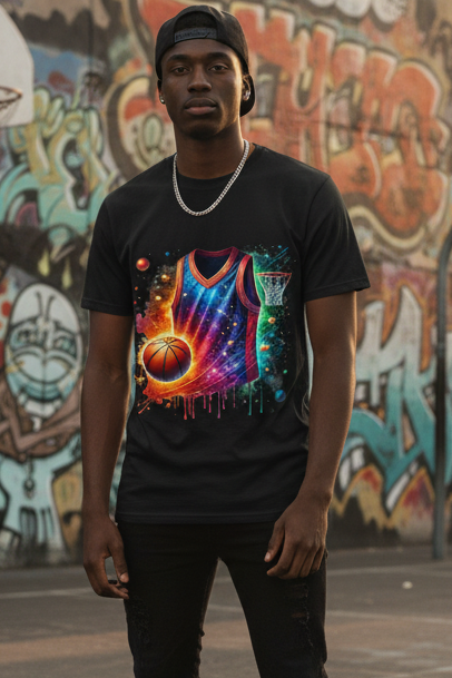 Basketball 8 Lifestyle - Black Shirt