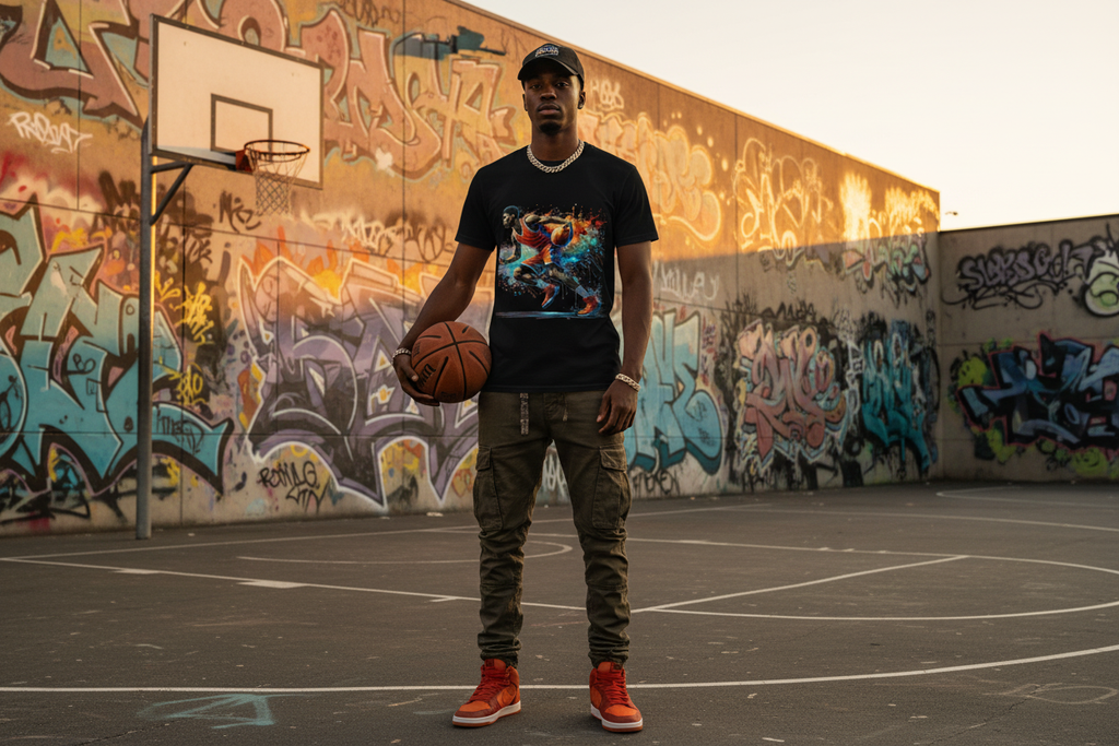 Basketball 9 Black Lifestyle