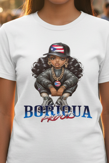BORICUA PROUD Shirt Uncovered