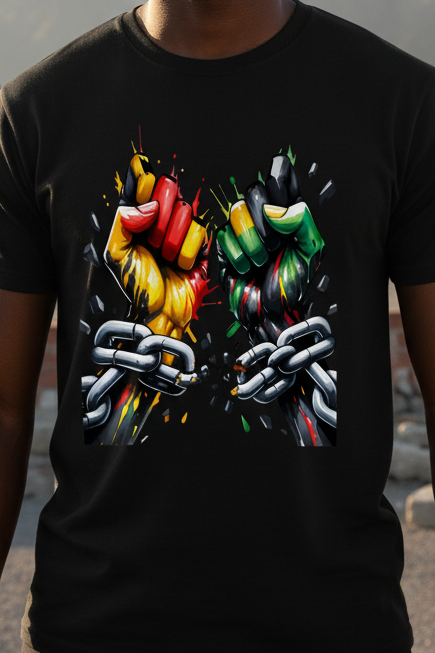 Breaking Chains - Male Black Shirt