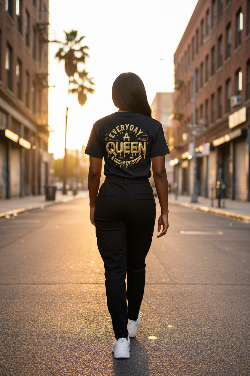 Everyday Queen-1 Back Shot - Female Model