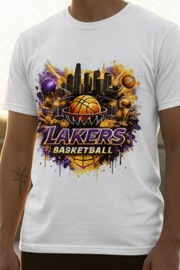 Lakers White Lifestyle Shot