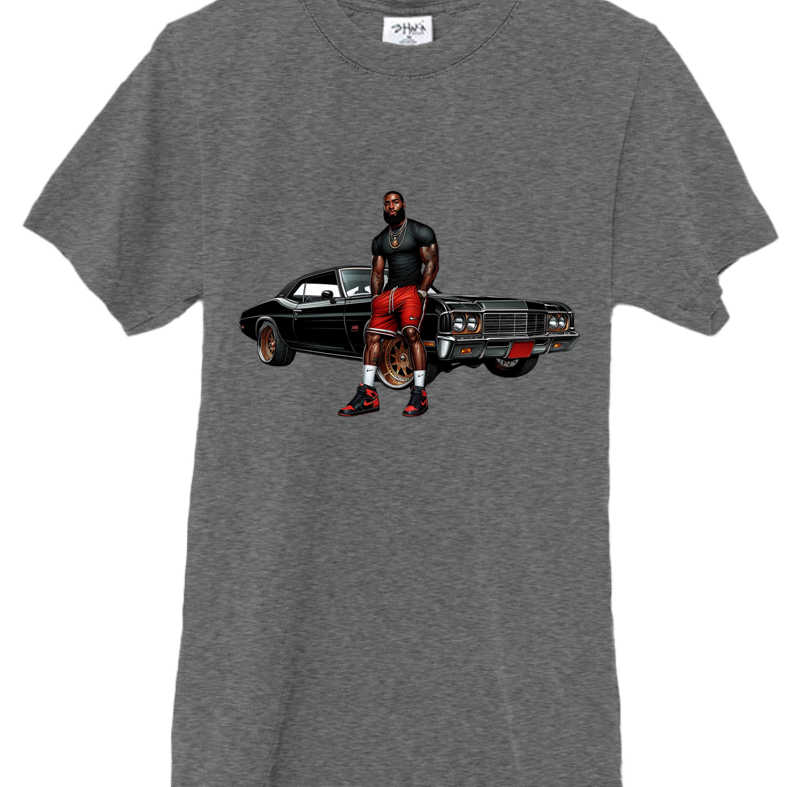 Charcoal Grey Heather - FRONT