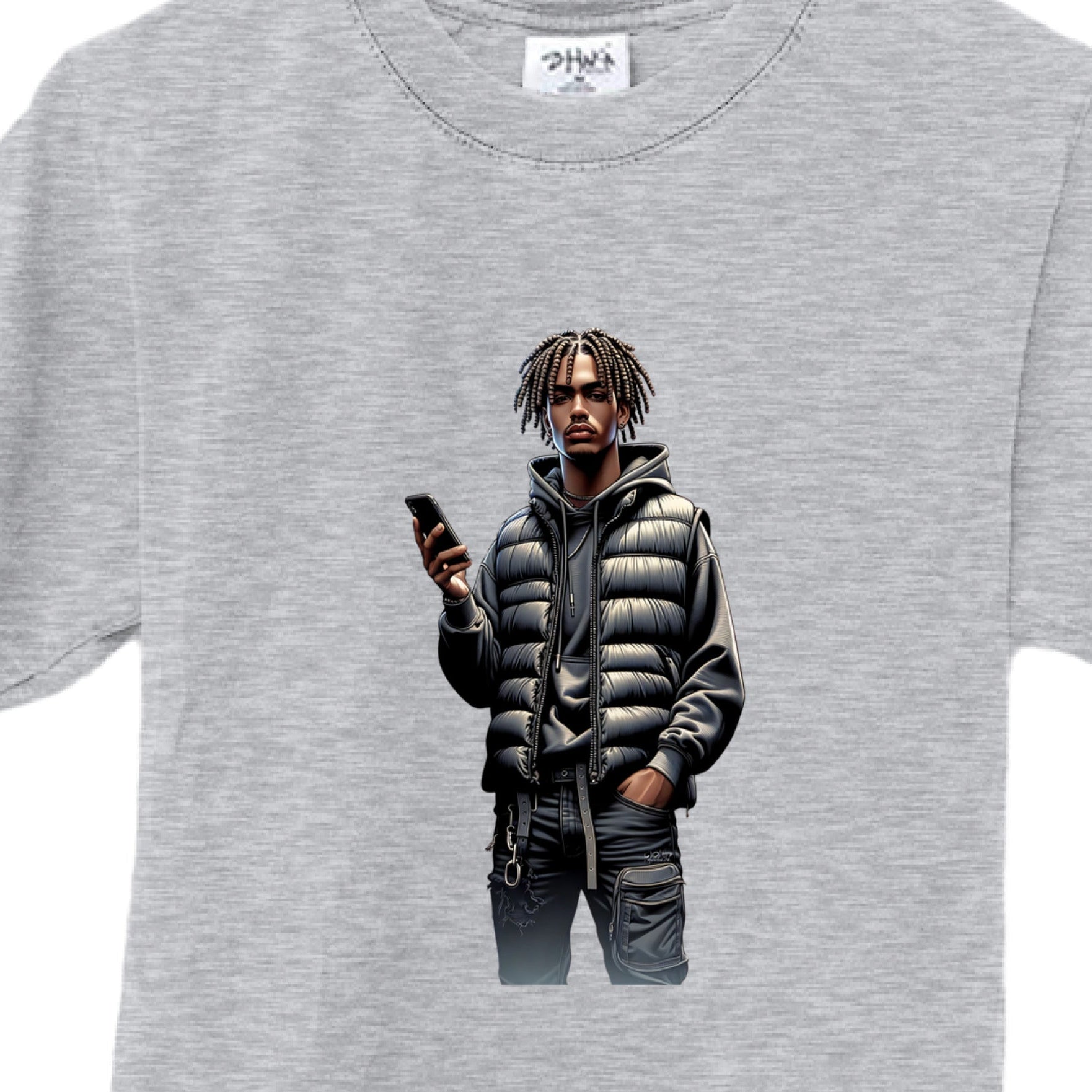 Heather Grey - FRONT