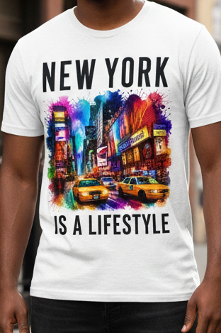 NYC Lifestyle - White Shirt