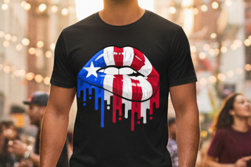 PR KISS Black Shirt Lifestyle