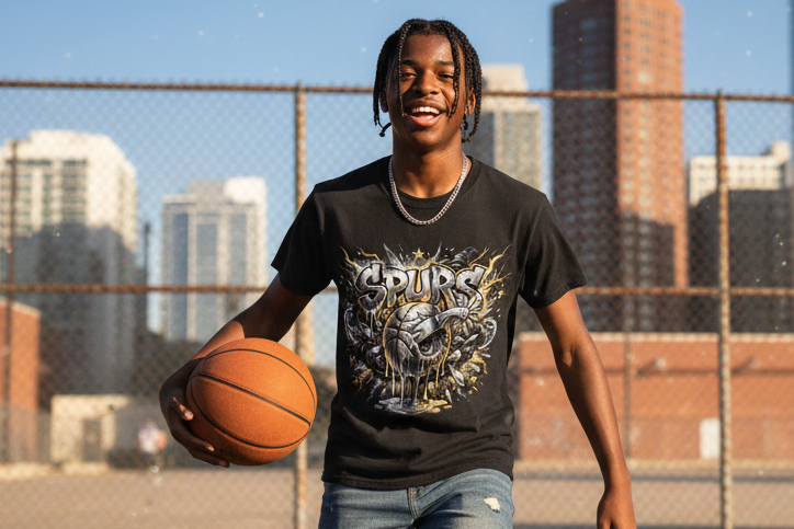 SPURS BASKETBALL - Basketball Court Lifestyle